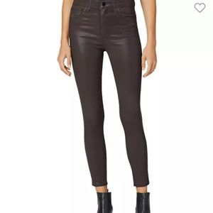 Joe’s Charlie High Rise Skinny Coated Jeans